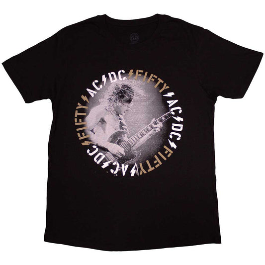 AC/DC Angus Live Mens T Shirt