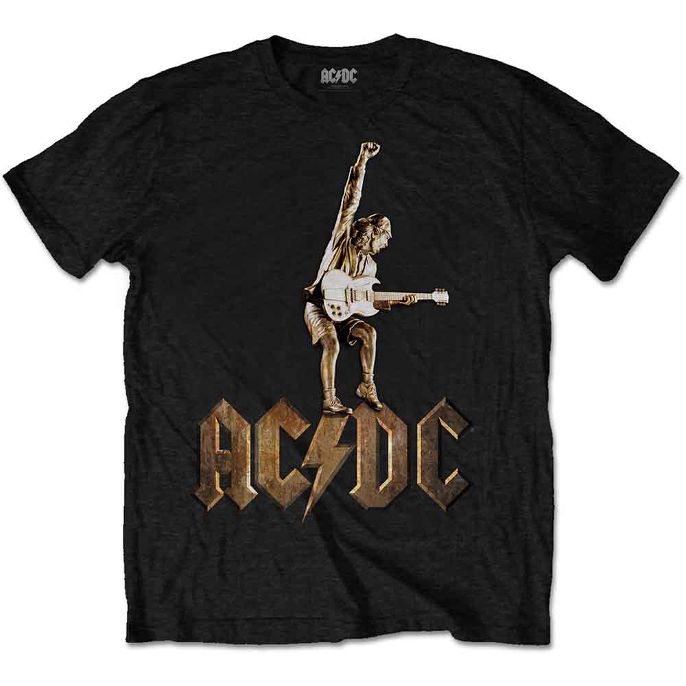 AC/DC Angus Statue Mens T Shirt