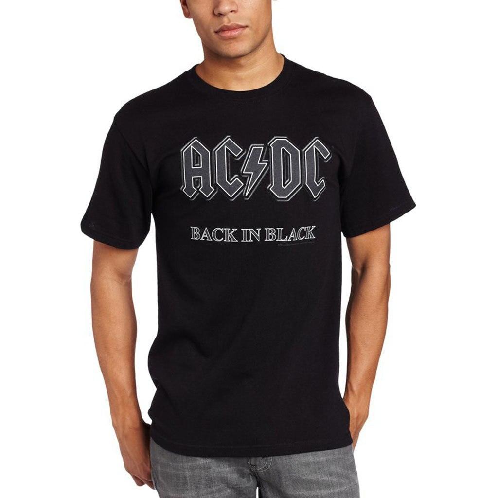 AC/DC Back in Black Adult T Shirt