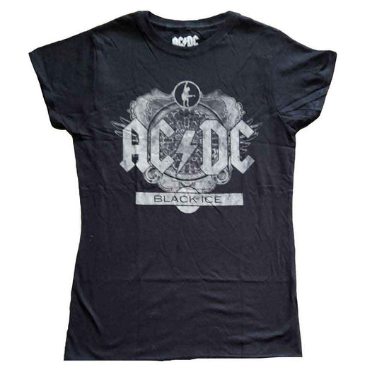 AC/DC Black Ice Womens T Shirt