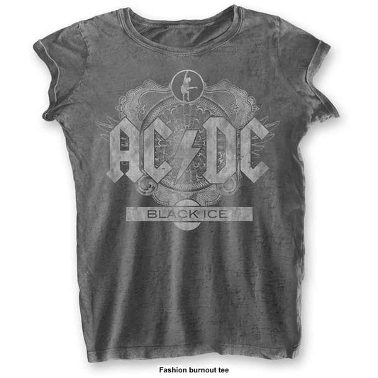 AC/DC Black Ice Womens T Shirt