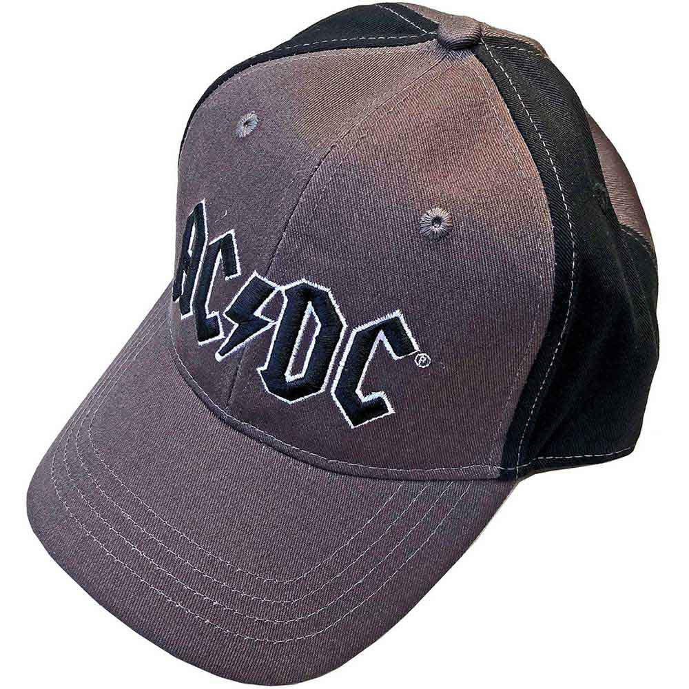 AC/DC Black Logo Hat Black, Grey