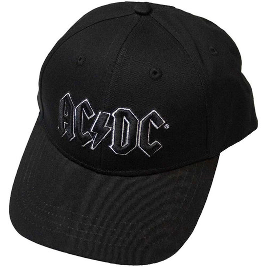 AC/DC Black Logo Hat Black