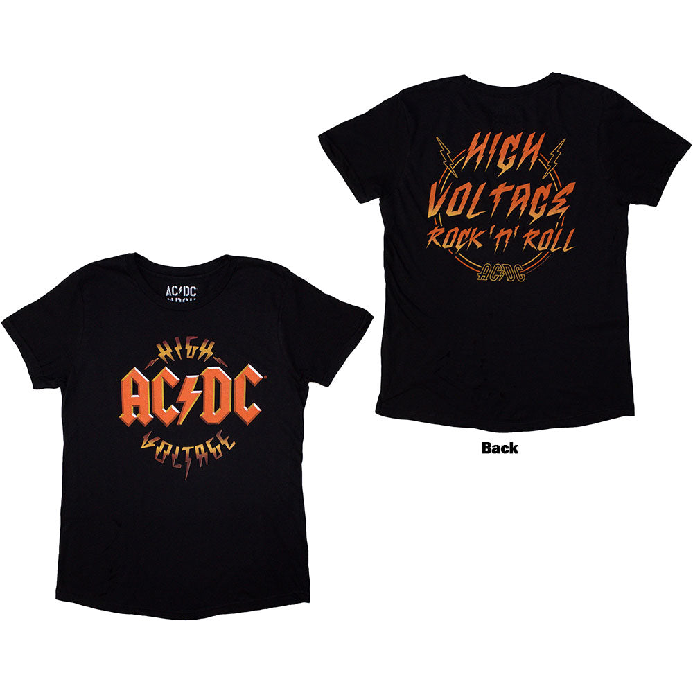 AC/DC High Voltage RnR Womens T Shirt
