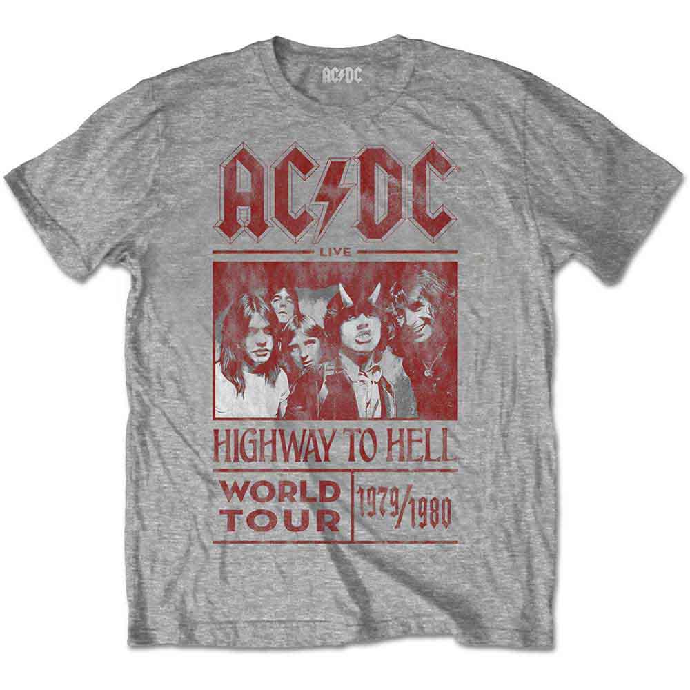 AC/DC Highway to Hell World Tour 1979/1980 Mens T Shirt