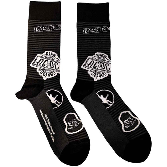 AC/DC Icons Socks Black