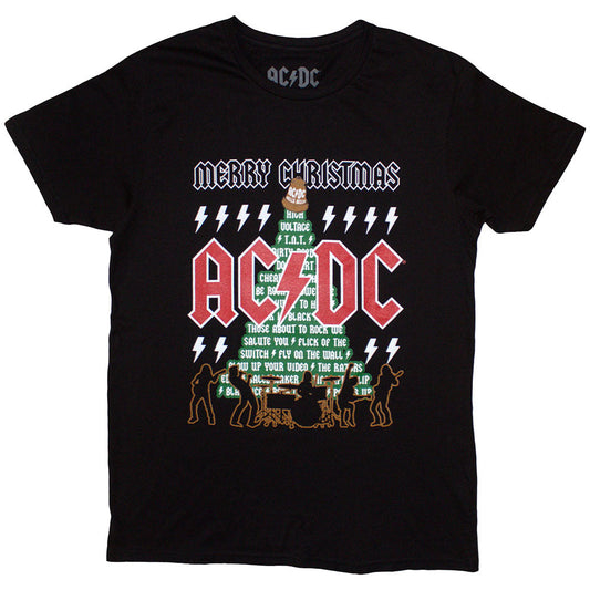 AC/DC Merry Christmas Mens T Shirt