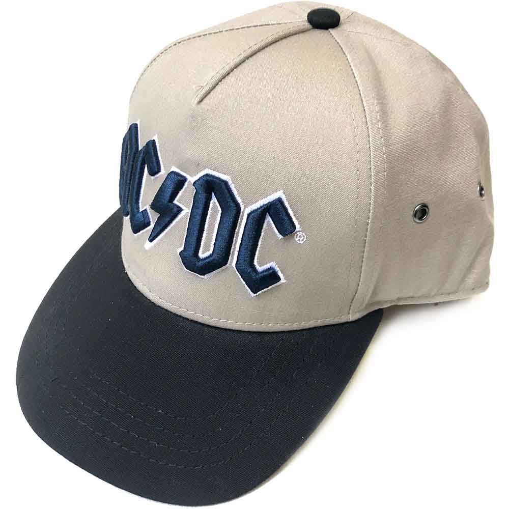 AC/DC Navy Logo Hat Black, Neutral