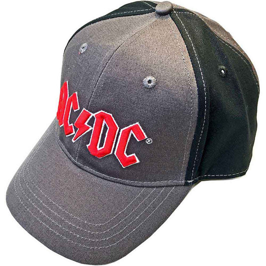 AC/DC Red Logo Hat Black, Grey
