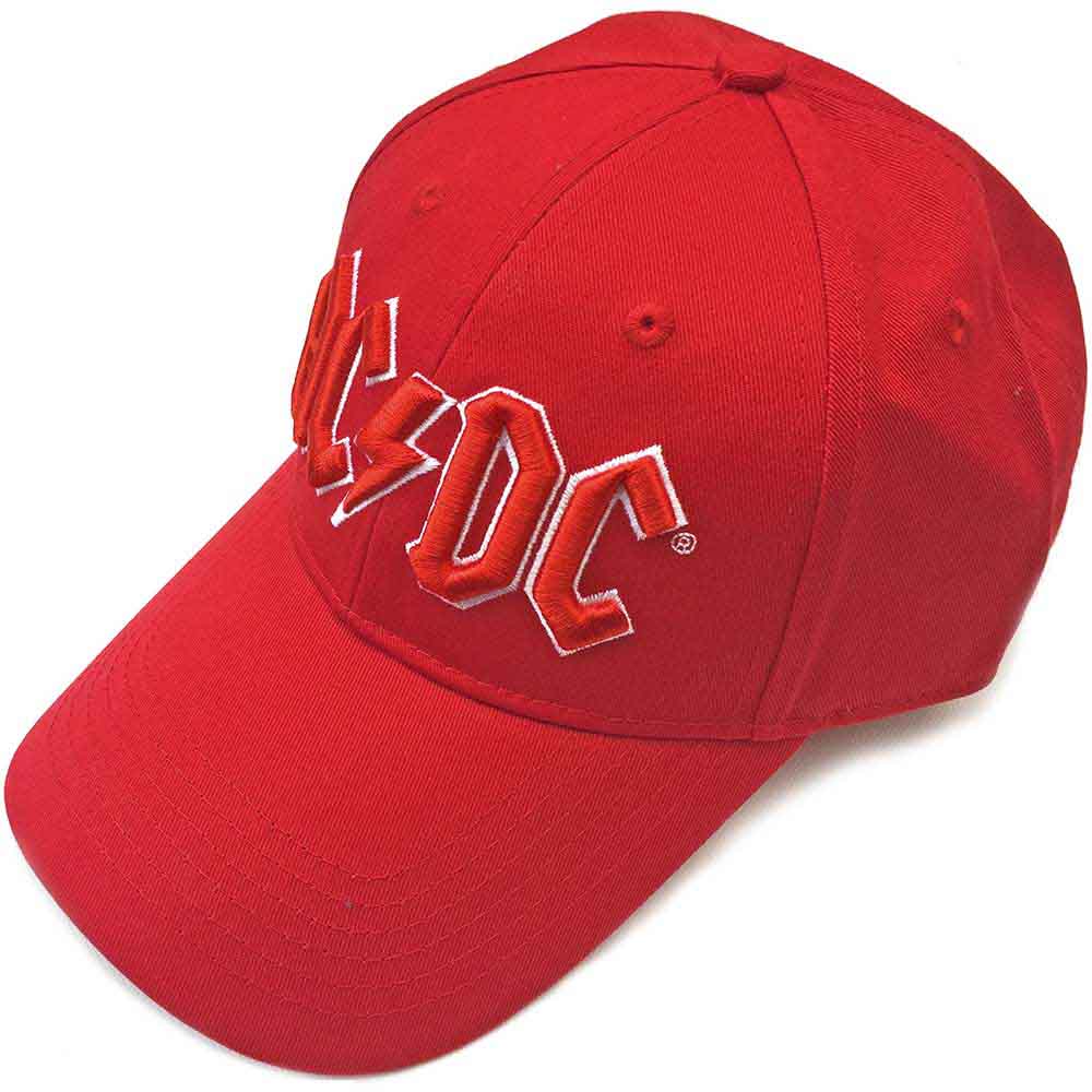 AC/DC Red Logo Hat Red