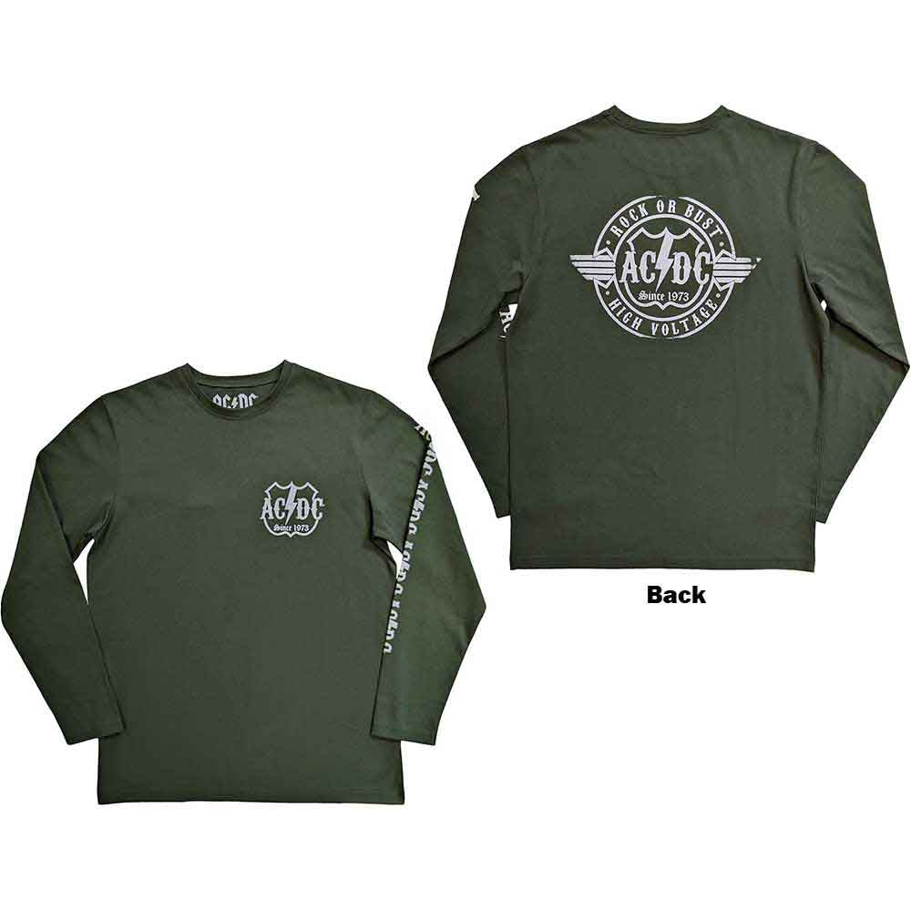 AC/DC Rock Or Bust Long Sleeve Shirt