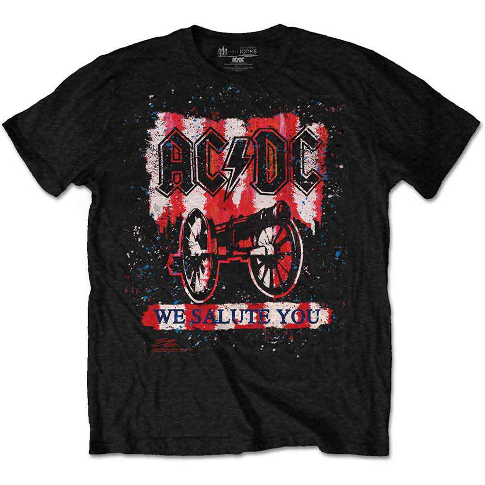 AC/DC We Salute You Bold Mens T Shirt
