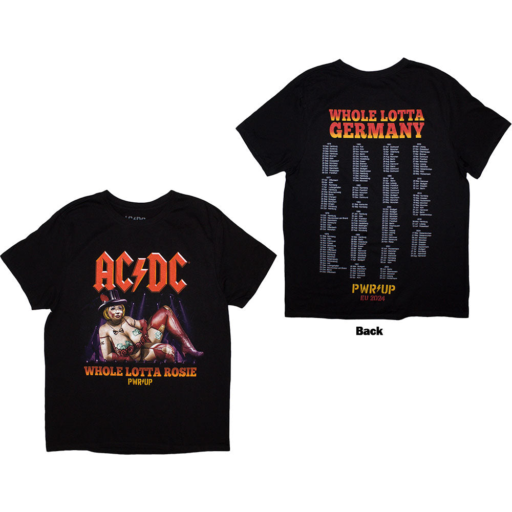 AC/DC Whole Lotta Germany PWR-UP EU Tour '24 Mens T Shirt