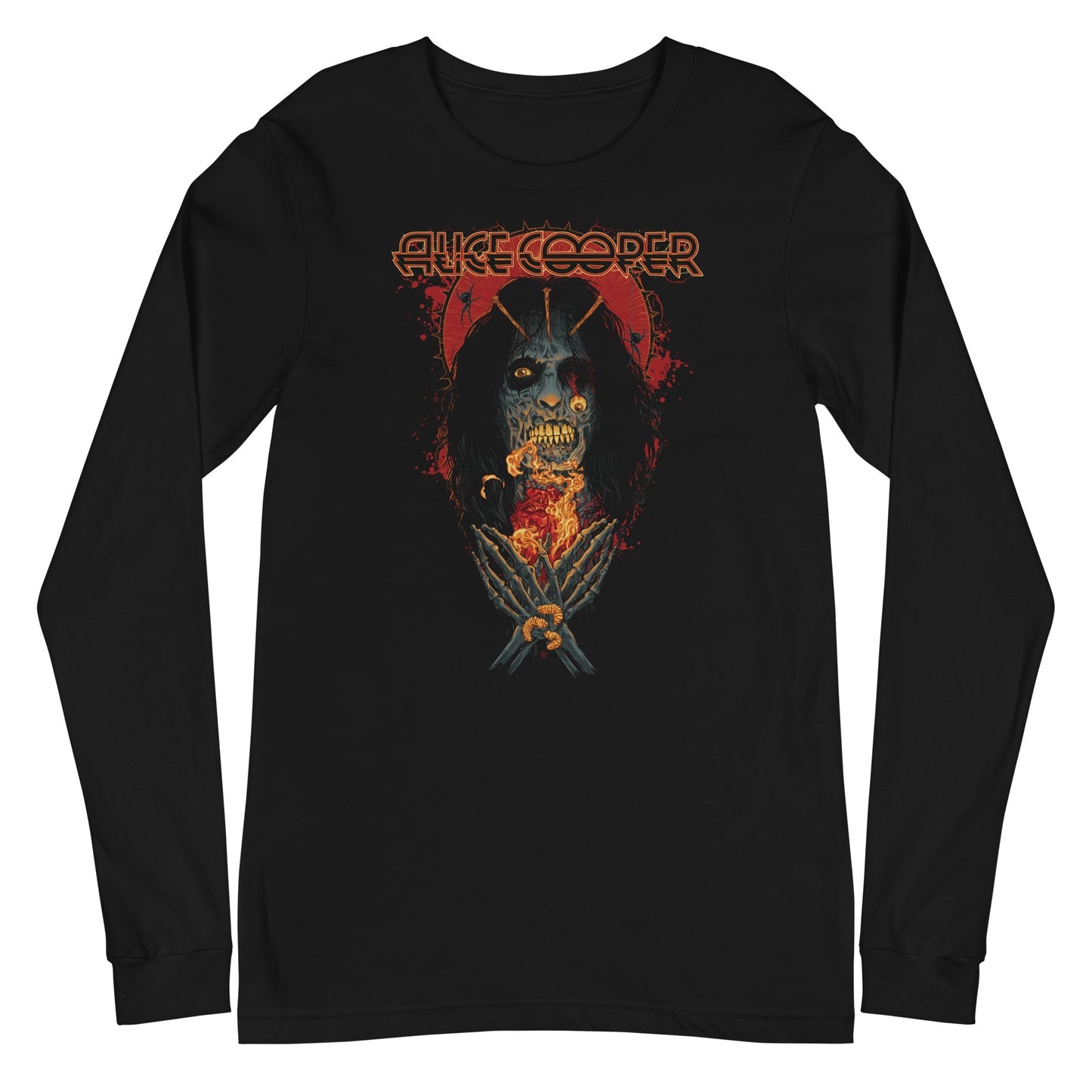 Alice Cooper - Skeleton Long Sleeve Shirt