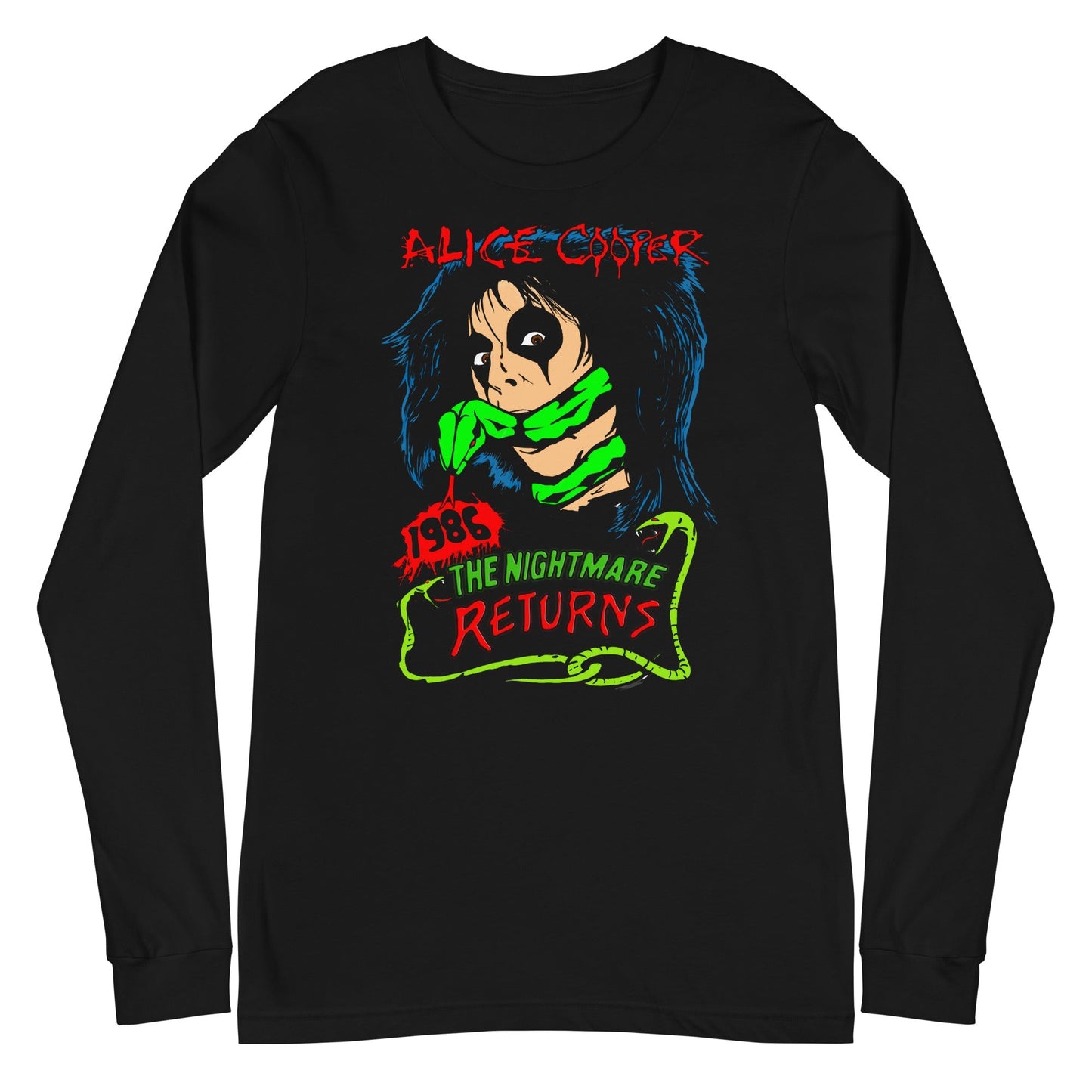 Alice Cooper - Nightmare Returns Long Sleeve Shirt