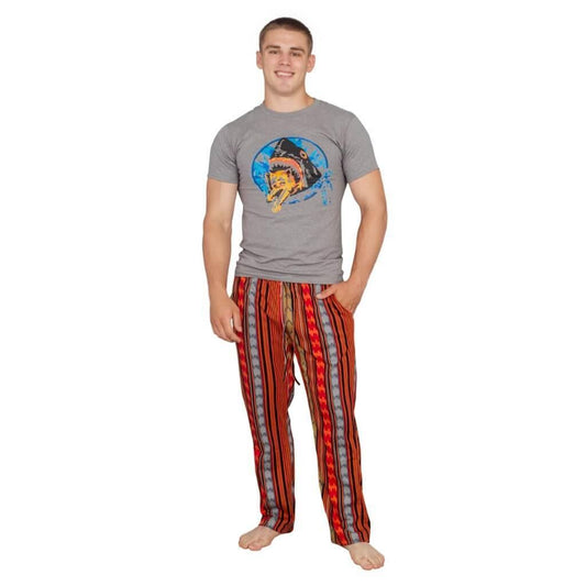 Adult Pineapple Express Saul T Shirt and Pants Costume Set