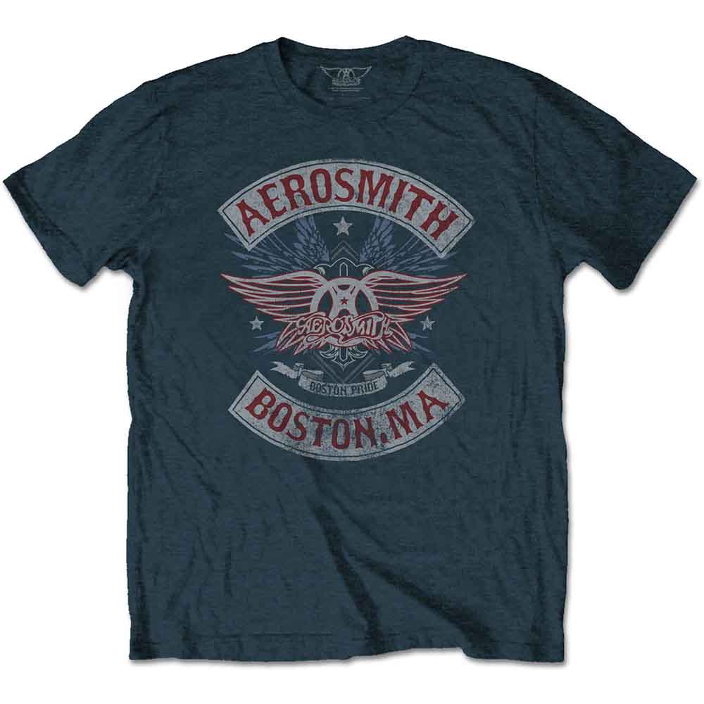 Aerosmith Boston Pride Mens T Shirt