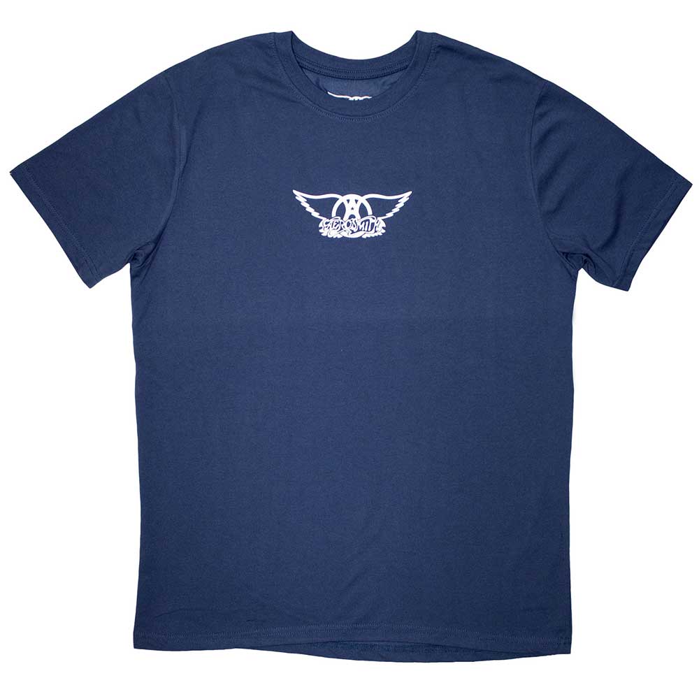 Aerosmith Mini Wings Logo Mens T Shirt