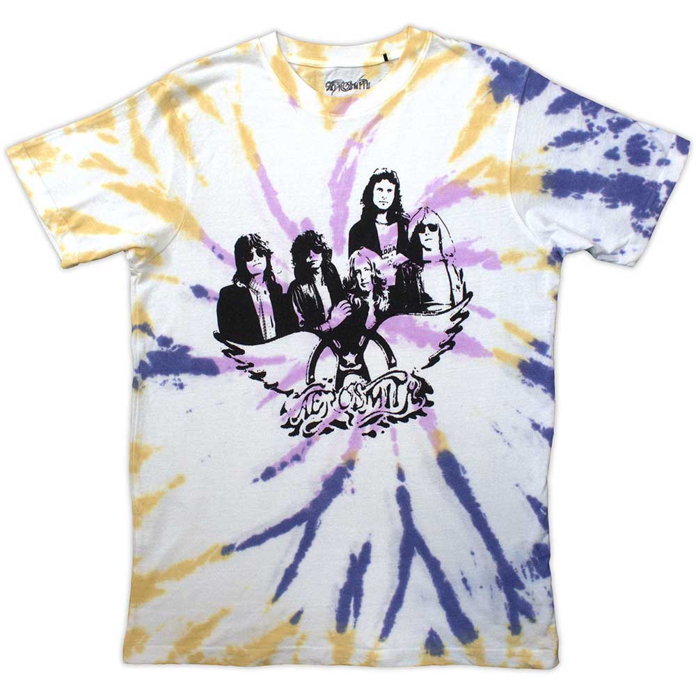 Aerosmith Photo Wings Mens T Shirt