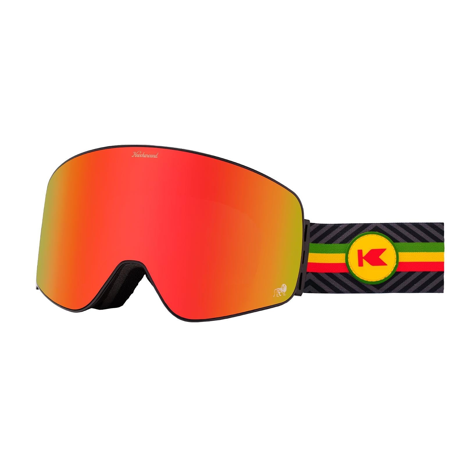 Bob Marley Slingshots Officially Licensed Knockaround Ski Snowboard Goggles