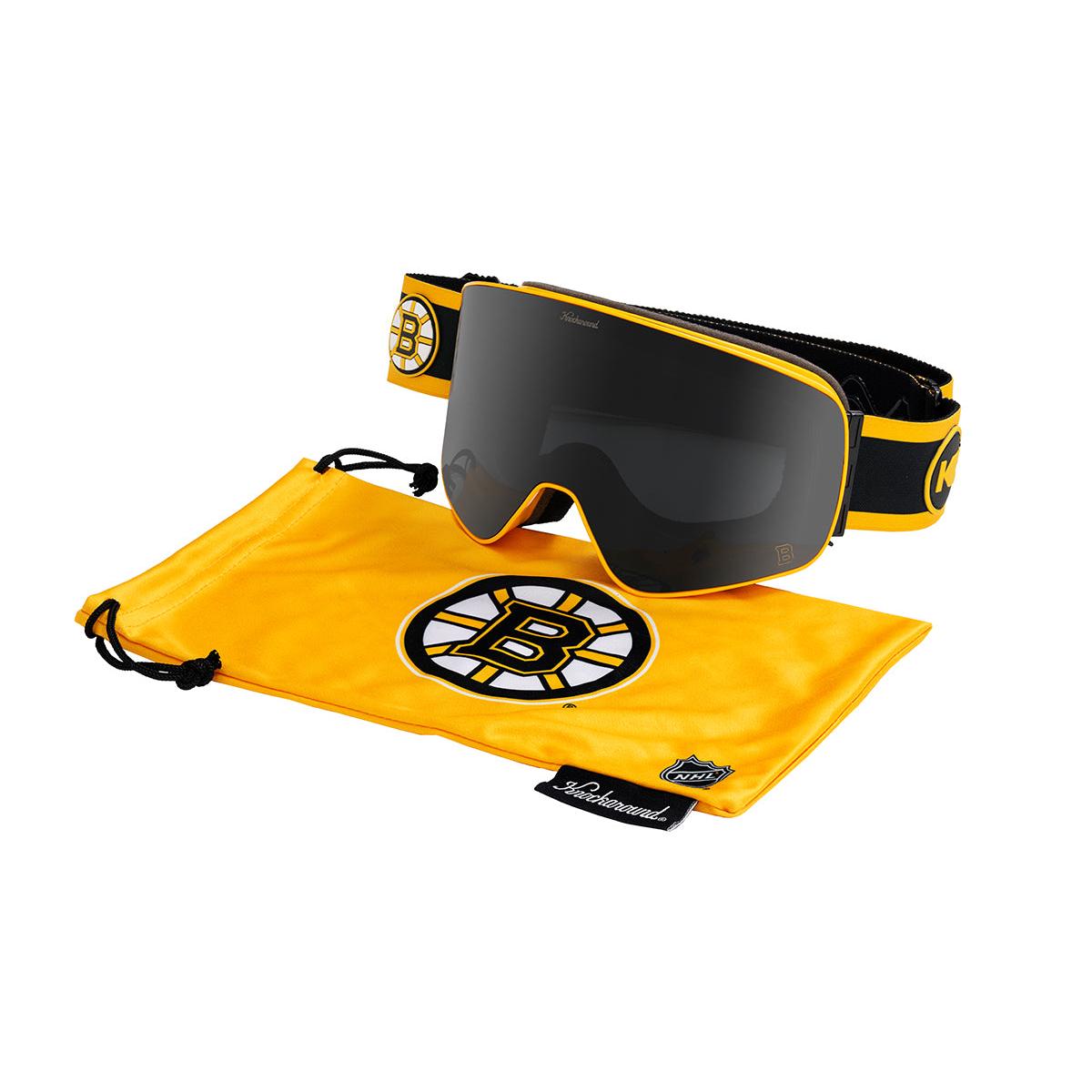 Boston Bruins Slingshots Officially Licensed Knockaround Ski Snowboard Goggles
