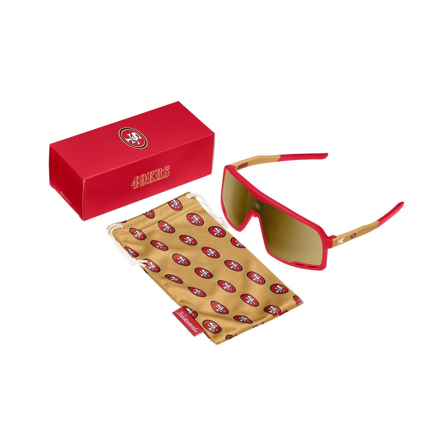 San Francisco 49ers Campeones Officially Licensed Knockaround Sunglasses