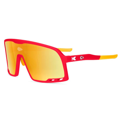 Kansas City Chiefs Campeones Officially Licensed Knockaround Sunglasses