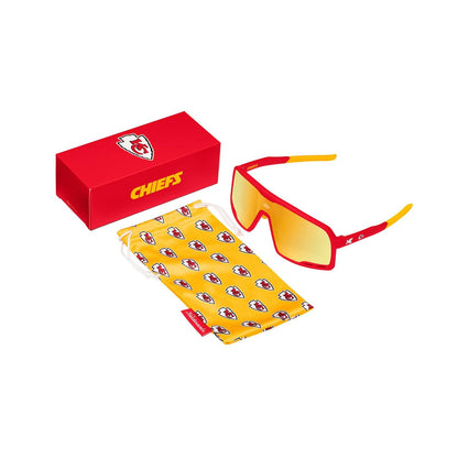 Kansas City Chiefs Campeones Officially Licensed Knockaround Sunglasses
