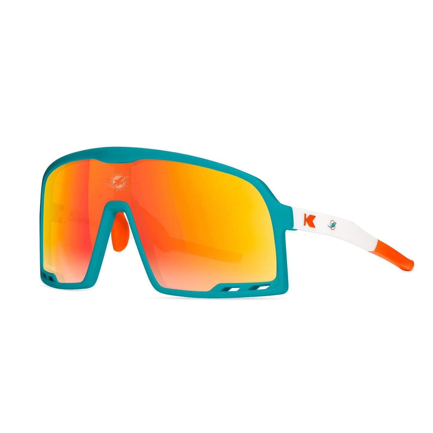 Miami Dolphins Campeones Officially Licensed Knockaround Sunglasses