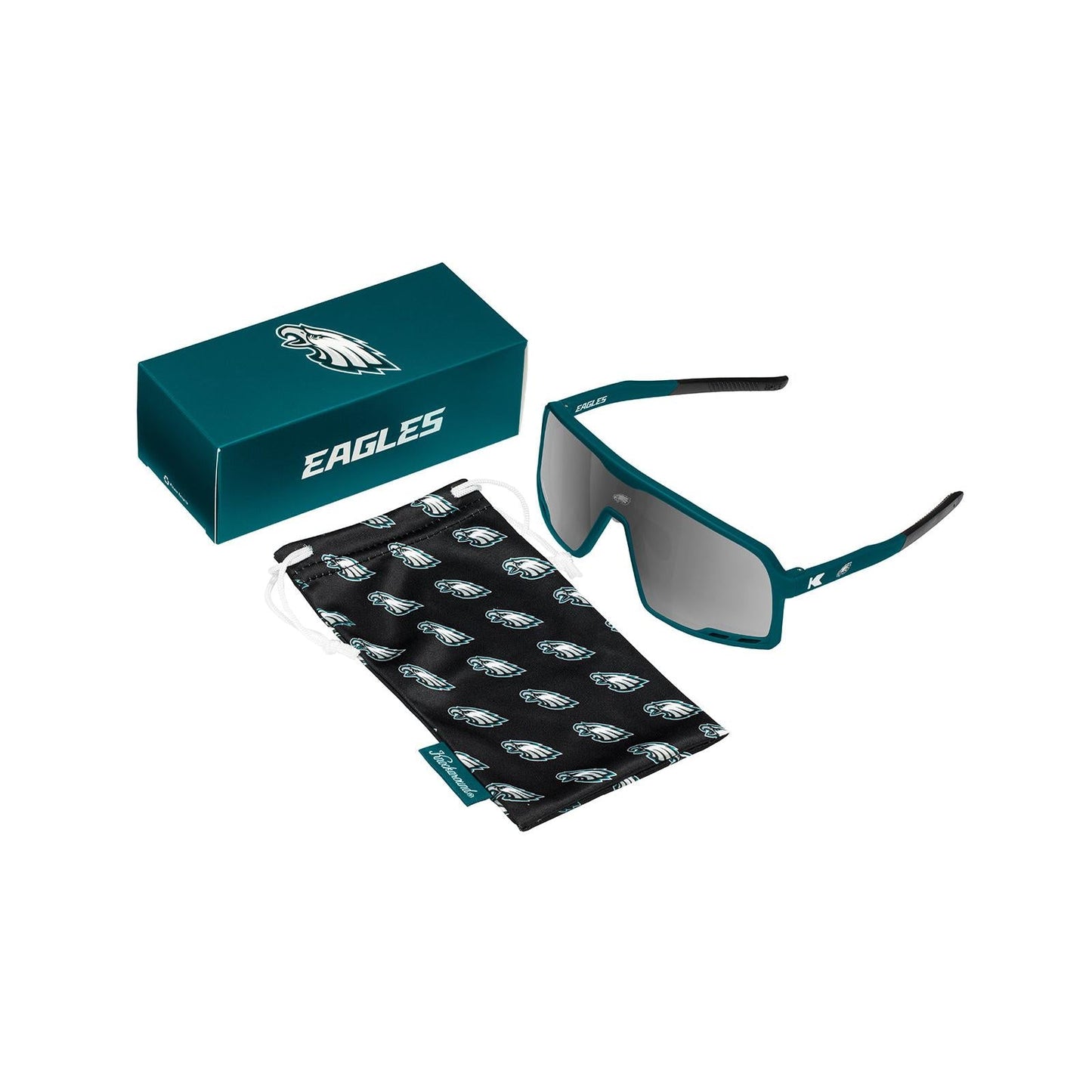 Philadelphia Eagles Campeones Officially Licensed Knockaround Sunglasses