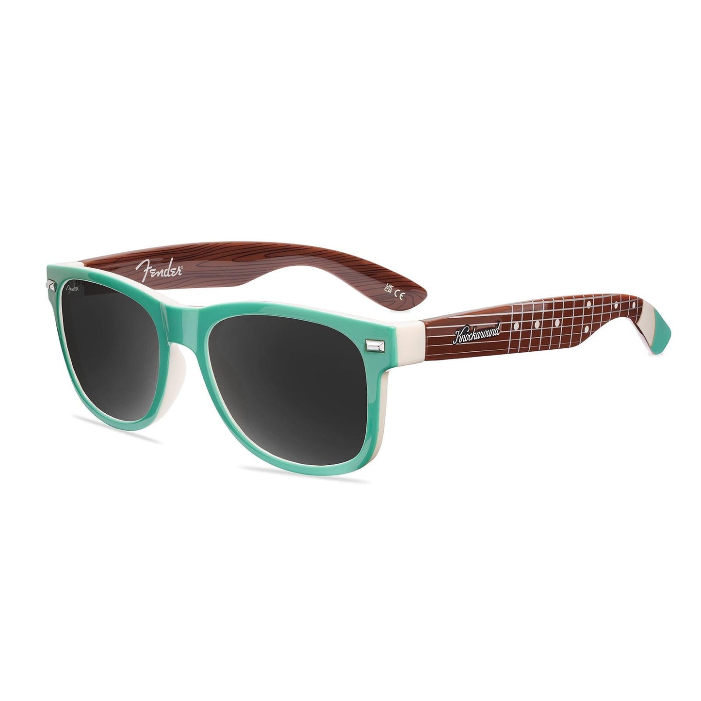 Surf Green Stratocaster™ Fort Knocks Officially Licensed Knockaround Sunglasses