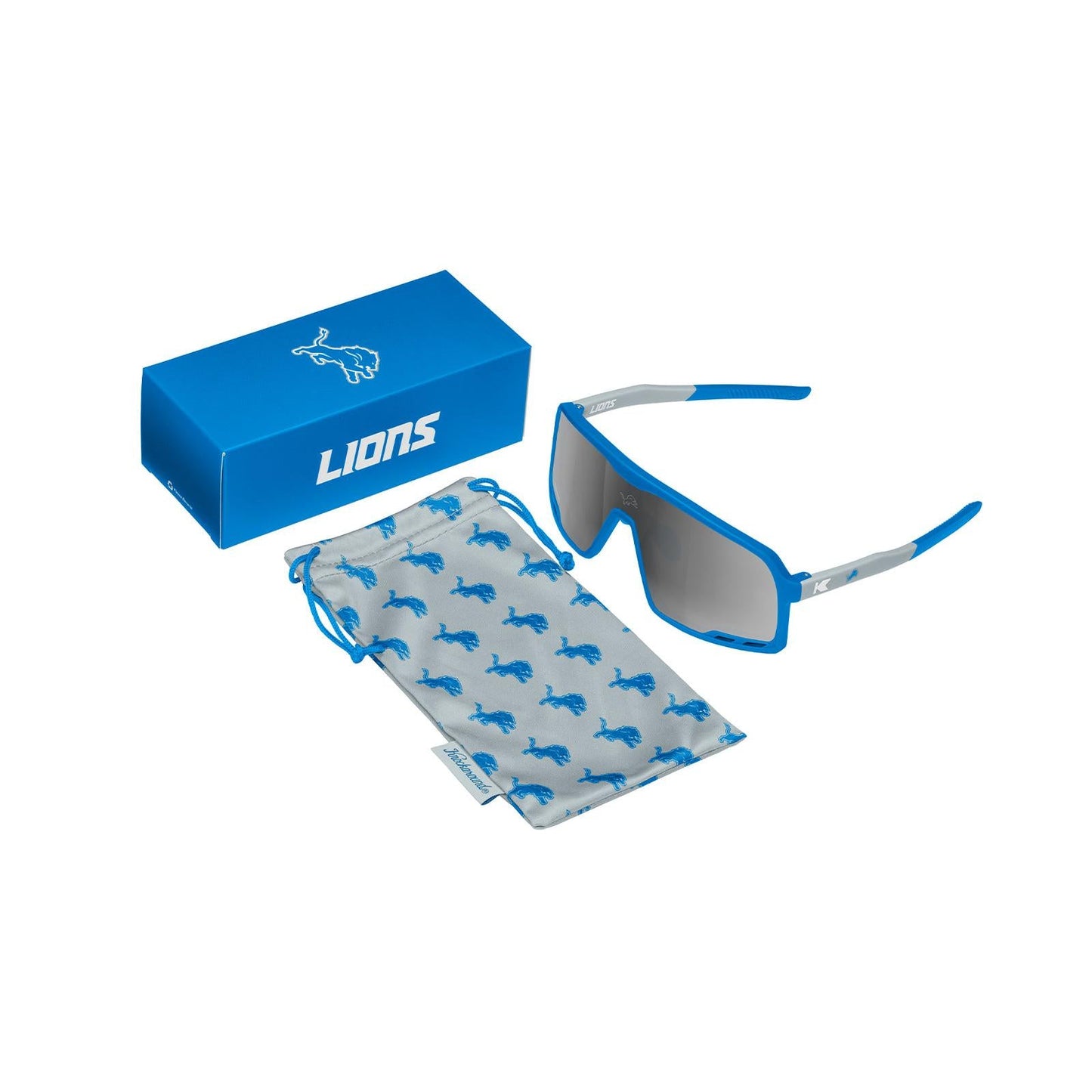Detroit Lions Campeones Officially Licensed Knockaround Sunglasses