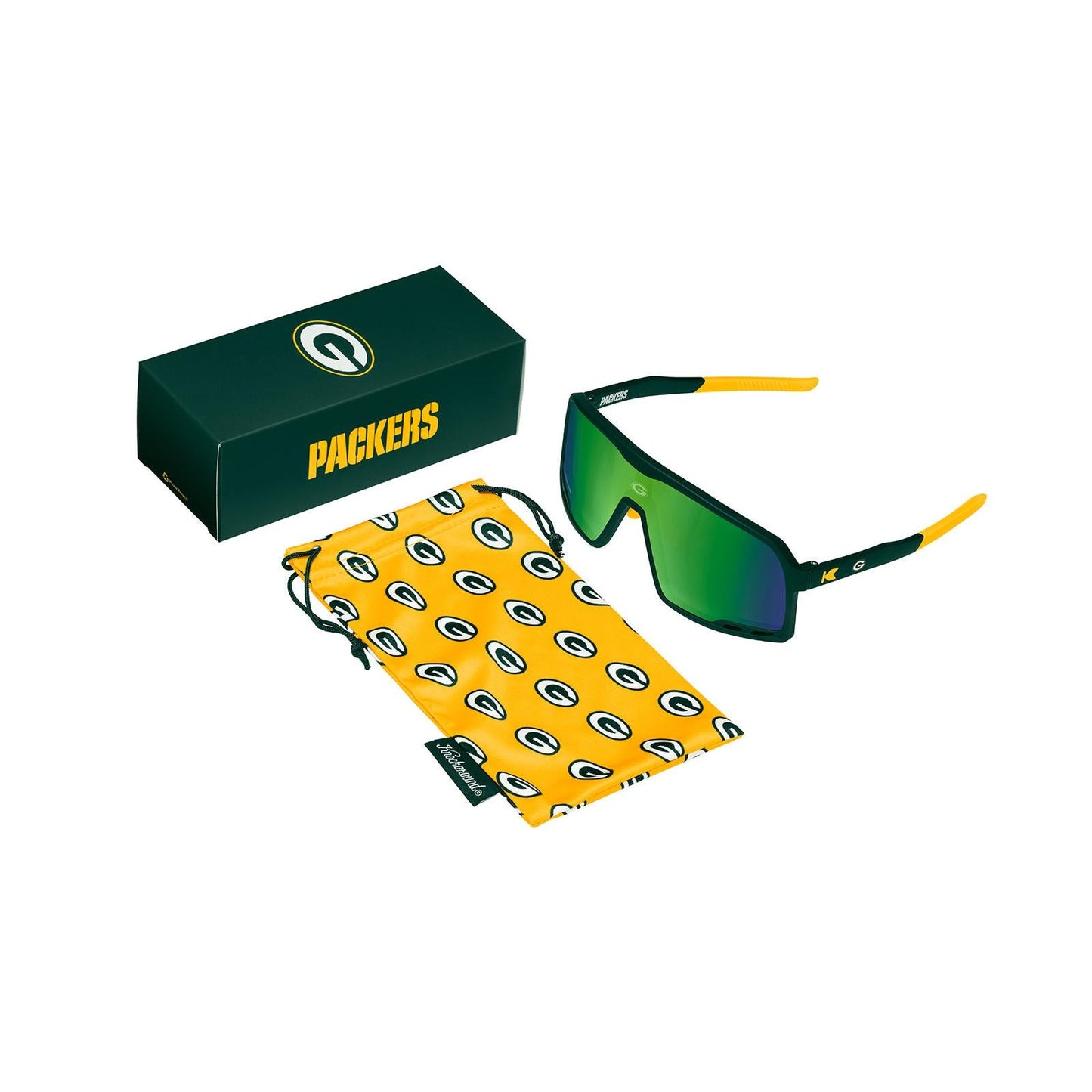 Green Bay Packers Campeones Officially Licensed Knockaround Sunglasses