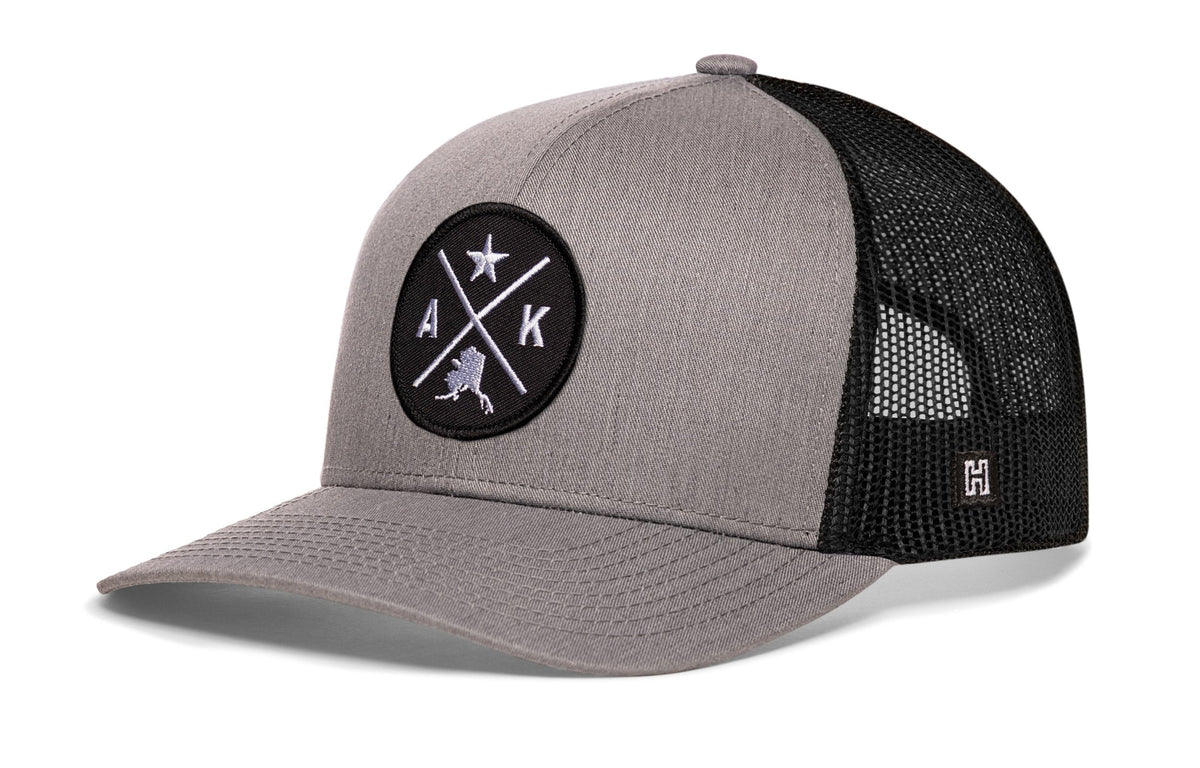 Alaska Trucker Haka Hat Black AK X Snapback