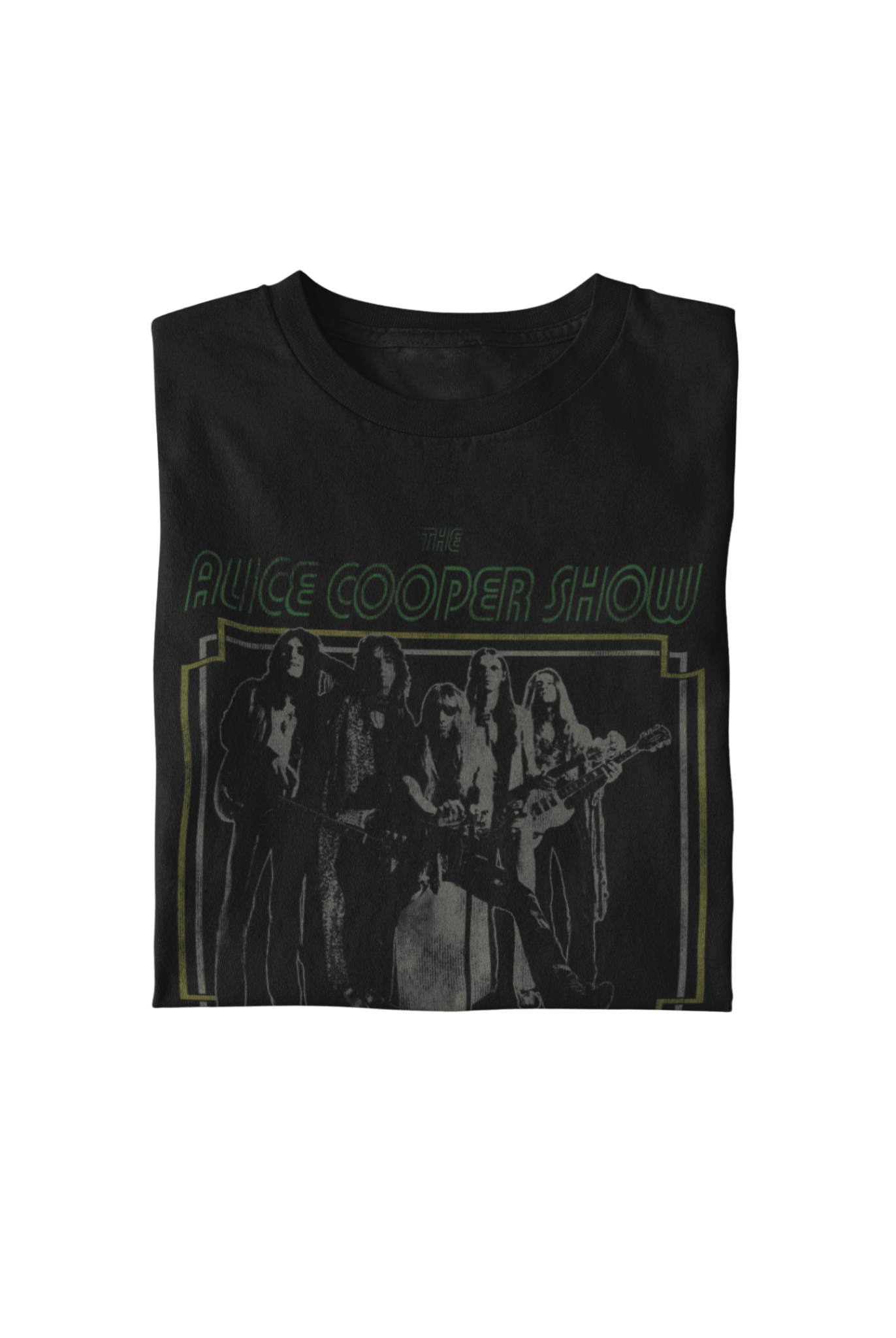 Alice Cooper - 1971 US Tour T Shirt Black