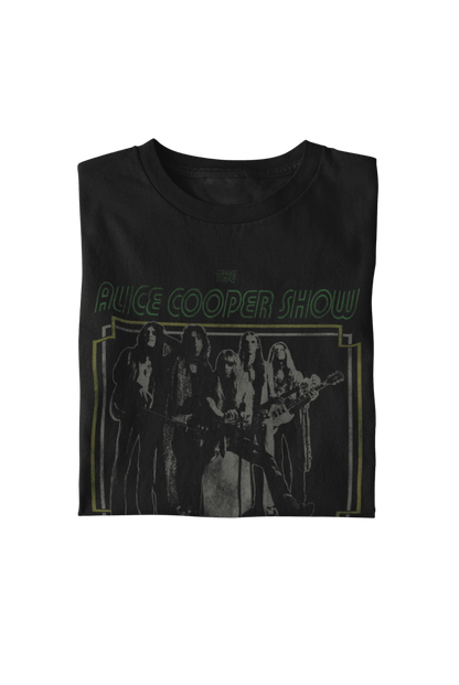 Alice Cooper - 1971 US Tour T Shirt Black