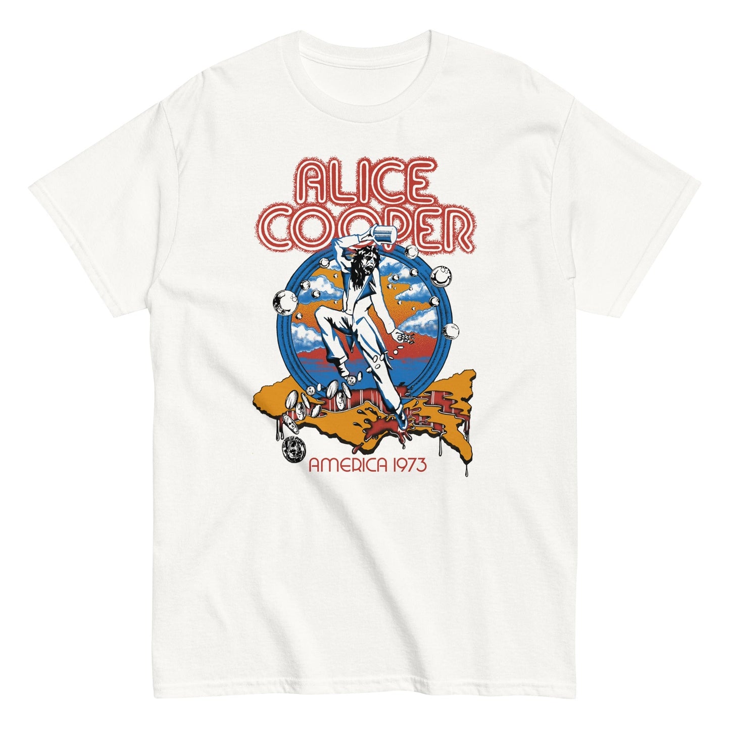 Alice Cooper - 1973 Tour T Shirt