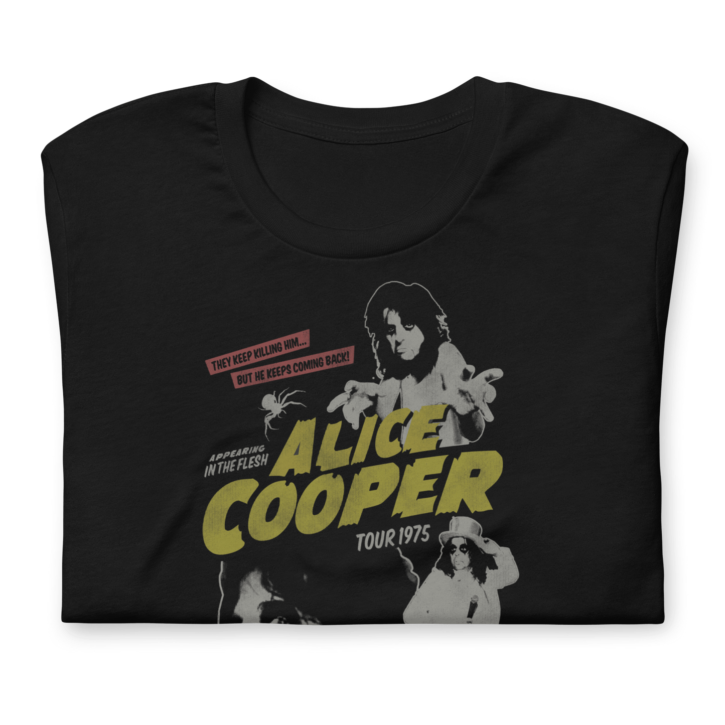 Alice Cooper 1975 Tour Vintage T Shirt