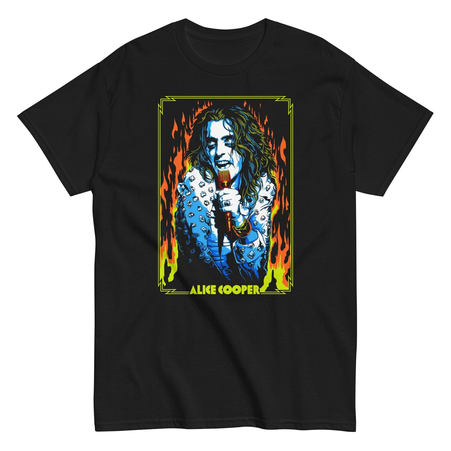 Alice Cooper - Flames T Shirt