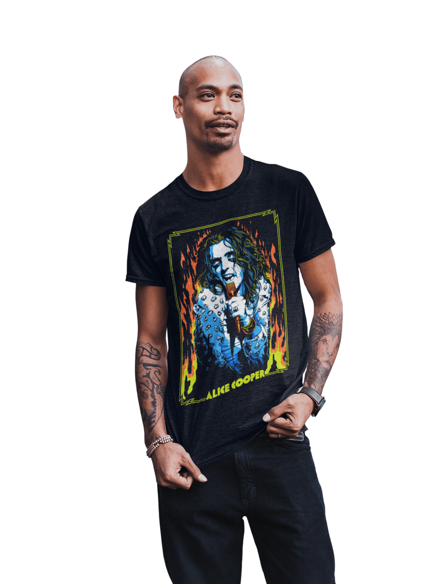 Alice Cooper - Flames T Shirt