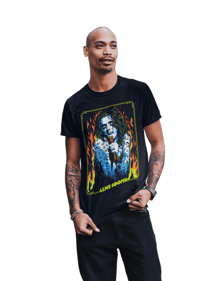 Alice Cooper - Flames T Shirt