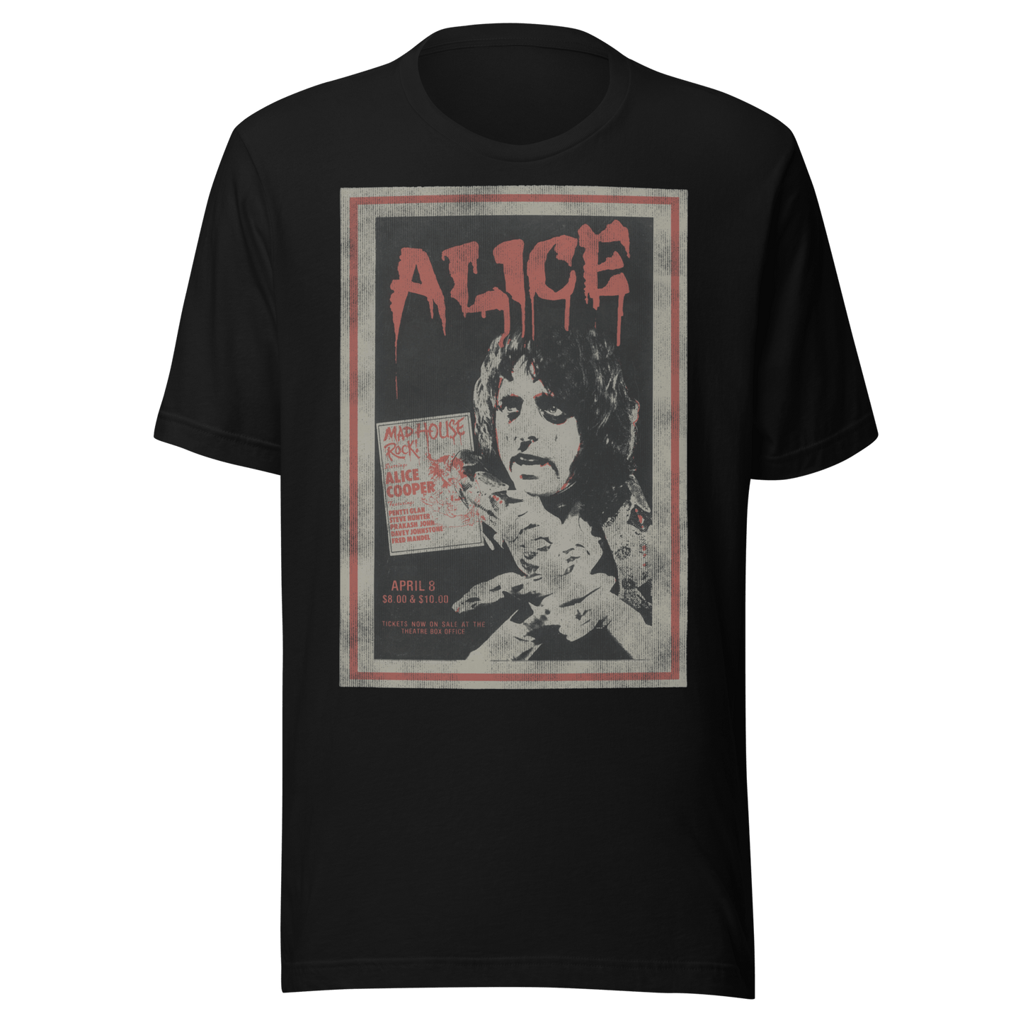 Alice Cooper Madhouse Vintage T Shirt
