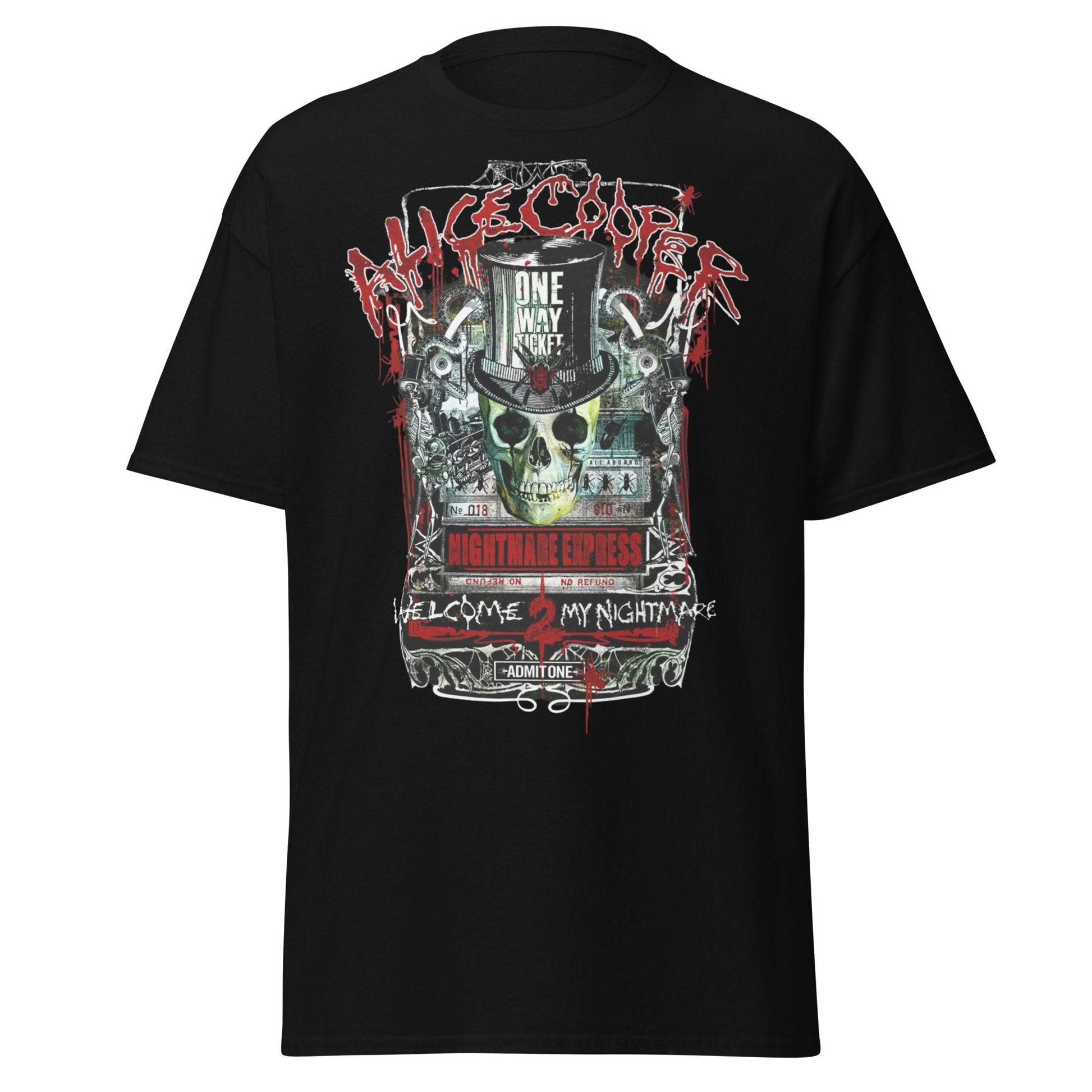 Alice Cooper Nightmare Express Jumbo Print T Shirt