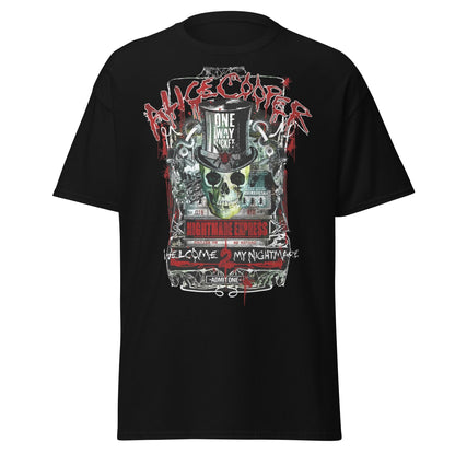 Alice Cooper Nightmare Express Jumbo Print T Shirt