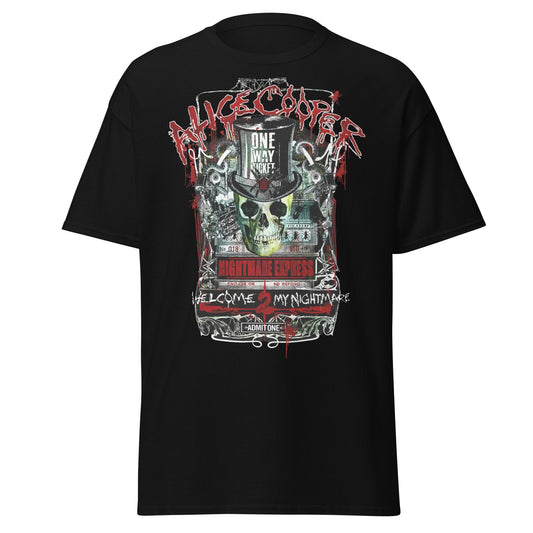 Alice Cooper Nightmare Express Jumbo Print T Shirt