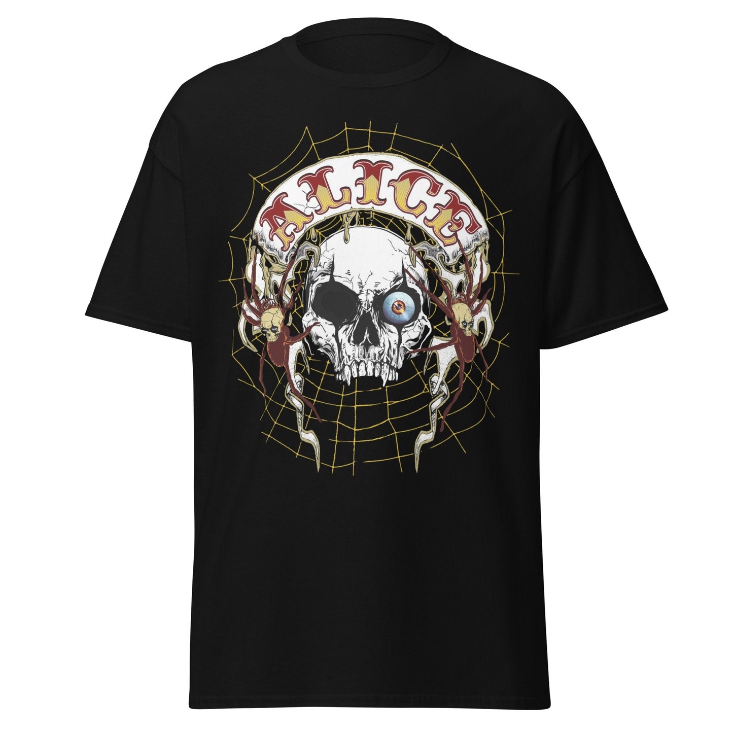 Alice Cooper One Eyed Skull Jumbo Print T Shirt