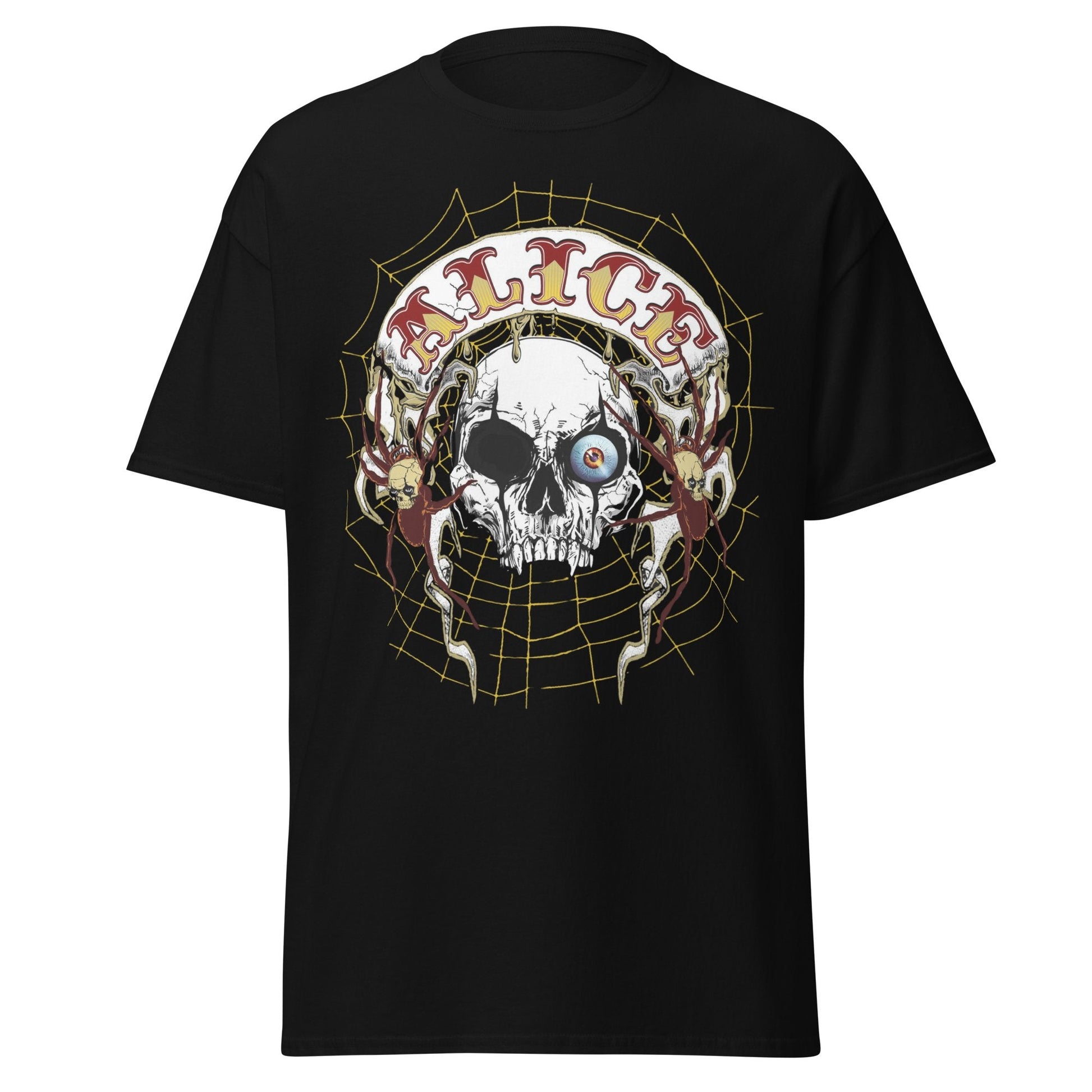 Alice Cooper One Eyed Skull Jumbo Print T Shirt
