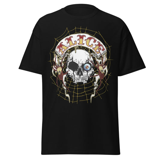 Alice Cooper One Eyed Skull Jumbo Print T Shirt