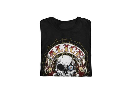 Alice Cooper One Eyed Skull Jumbo Print T Shirt