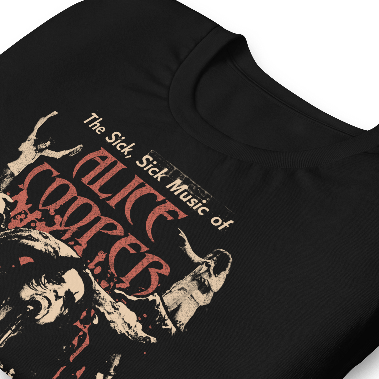 Alice Cooper - Sick Sick Jumbo Print T Shirt